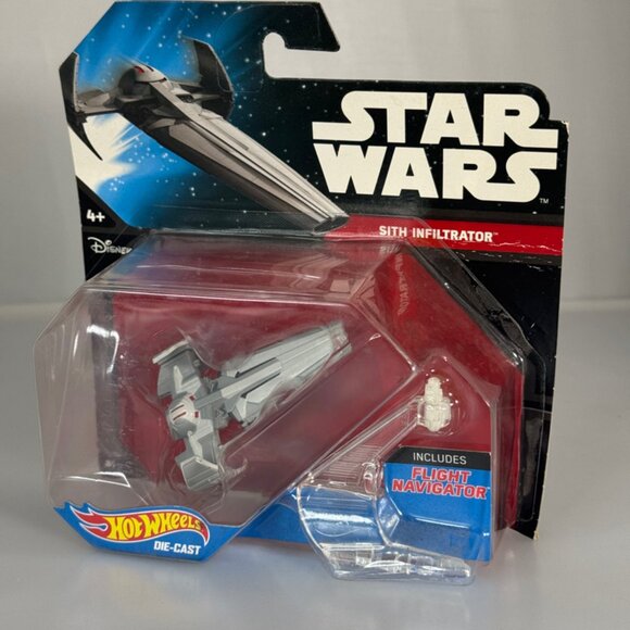 Hot Wheels Star Wars Starships Sith Infiltrator 2015 - Picture 3 of 8